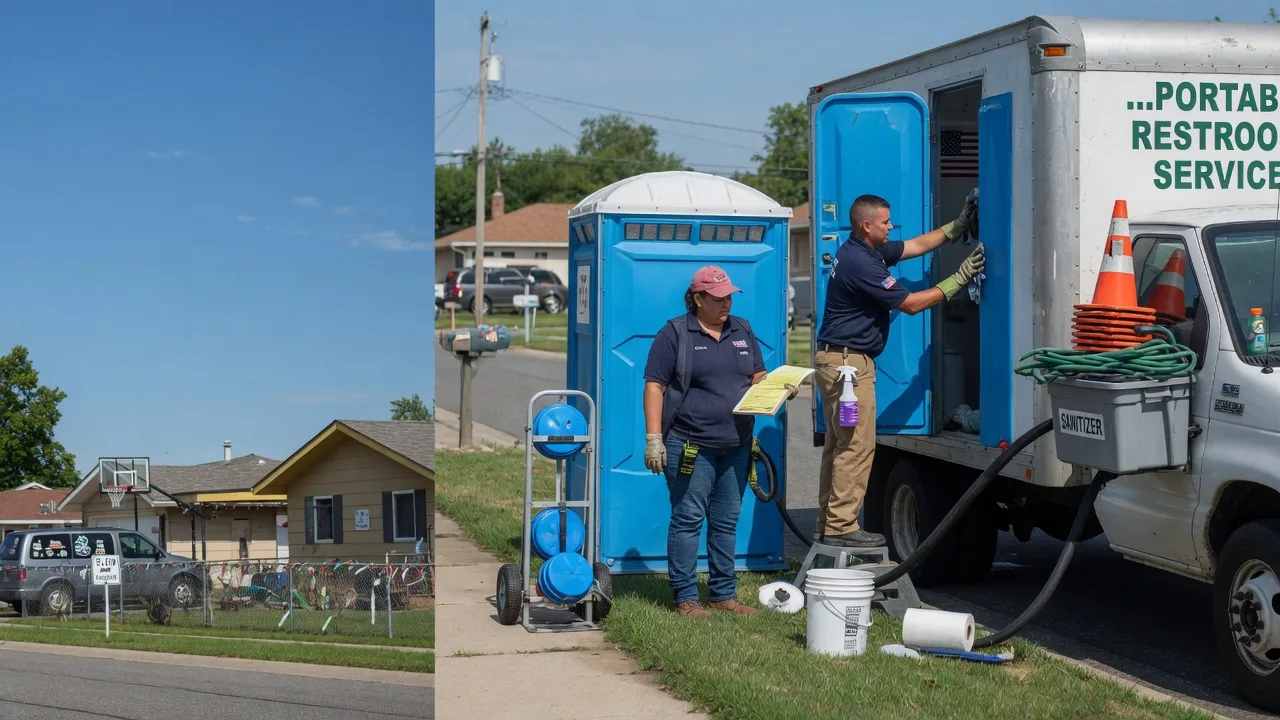 Porta Potty Rental in Tennyson, IN near me